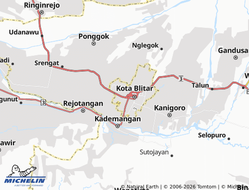 Mapa MICHELIN Sukorejo - ViaMichelin