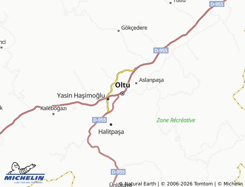 Mappa MICHELIN Oltu - ViaMichelin