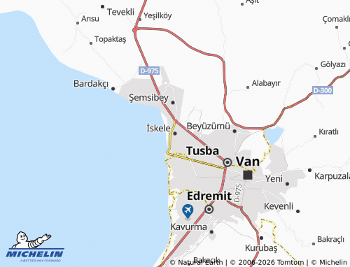 MICHELIN-Landkarte İskele - ViaMichelin