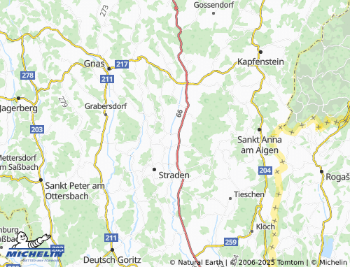 Kaart MICHELIN Dirnbach - ViaMichelin