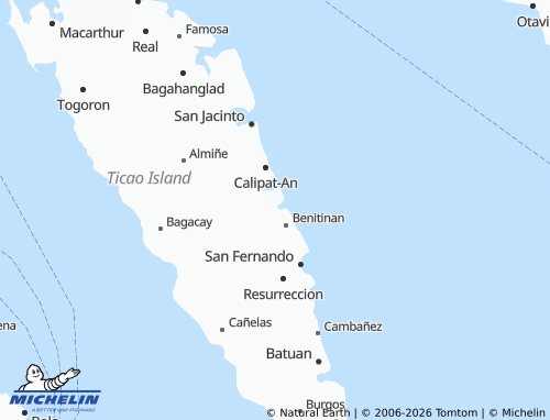 MICHELIN Daplian map - ViaMichelin