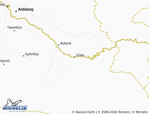 Mappa MICHELIN Güleş - ViaMichelin