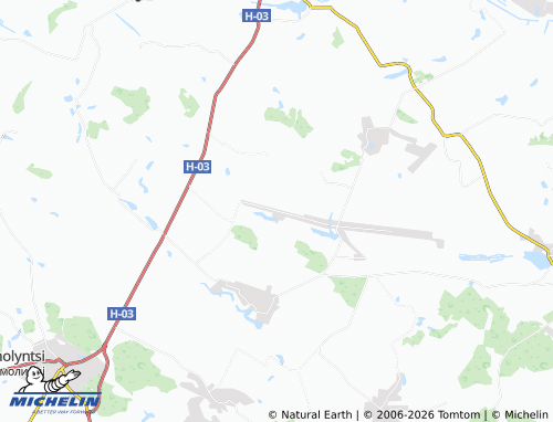 MICHELIN Vykhylivka map - ViaMichelin
