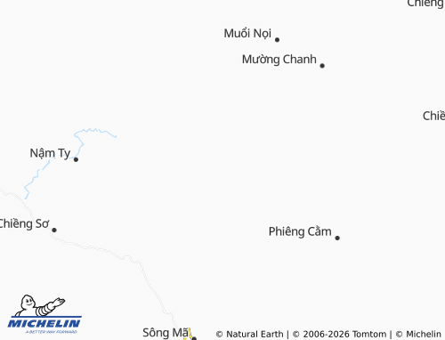 Mappa MICHELIN Chiềng Nơi - ViaMichelin