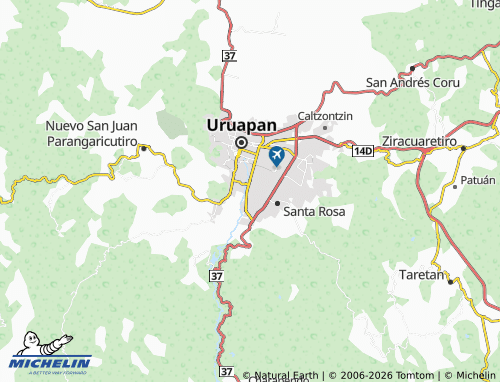 Mapa MICHELIN Emiliano Zapata - ViaMichelin