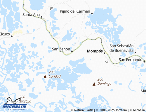 MICHELIN La Rinconada map - ViaMichelin