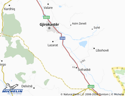 Mappa MICHELIN Derviçan - ViaMichelin