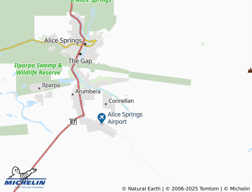 MICHELIN Amoonguna map - ViaMichelin