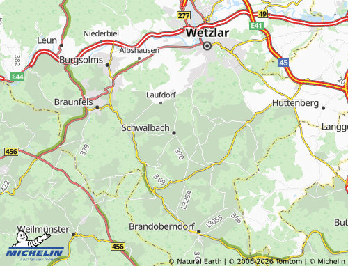 Mapa MICHELIN Schwalbach - ViaMichelin