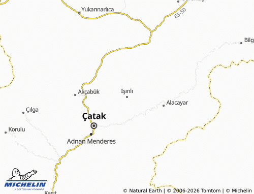 Mappa MICHELIN Işınlı - ViaMichelin