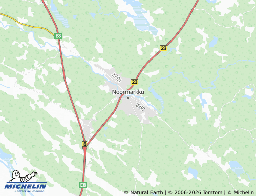Carte MICHELIN Noormarkku - ViaMichelin