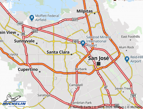 MICHELIN Santa Clara map - ViaMichelin