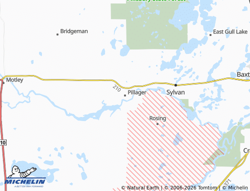 Mapa MICHELIN Pillager - ViaMichelin