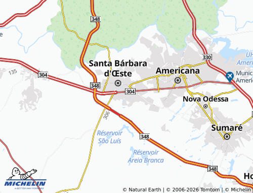 Mapa MICHELIN Parque Eldorado - ViaMichelin