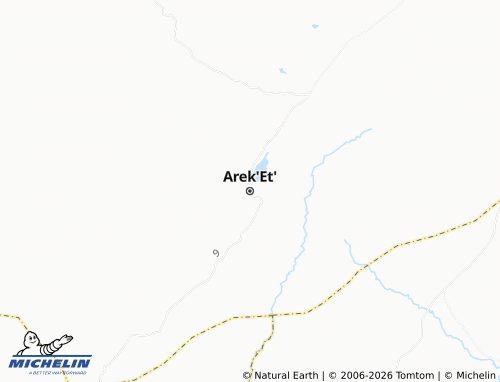 MICHELIN Arekite map - ViaMichelin