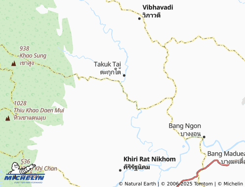 MICHELIN Nam Hak map - ViaMichelin