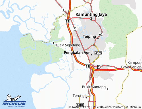 MICHELIN Matang map - ViaMichelin