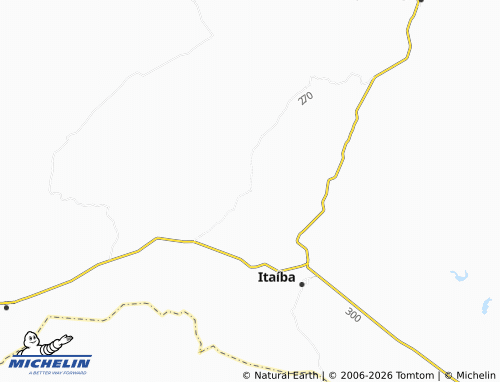 MICHELIN Jirau map - ViaMichelin