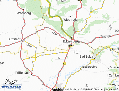 Mappa MICHELIN Seena - ViaMichelin