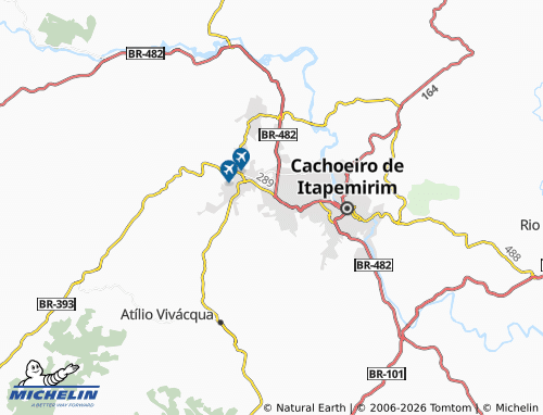 Mapa MICHELIN São Lucas - ViaMichelin