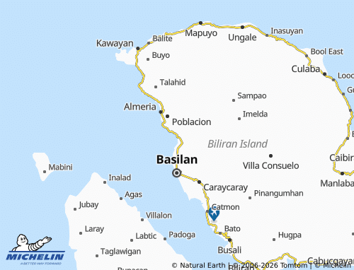 MICHELIN Pulang Bato map - ViaMichelin