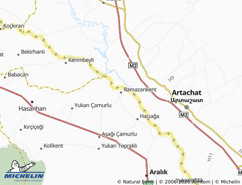 MICHELIN Ramazankent map - ViaMichelin