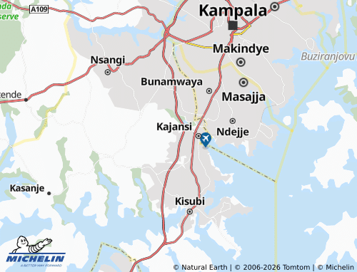 Carte MICHELIN Nakigalala - ViaMichelin