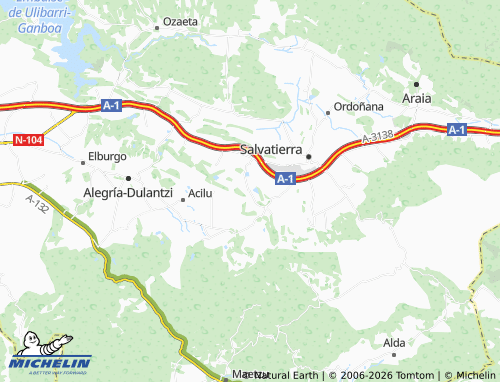 Carte MICHELIN Langarika - ViaMichelin