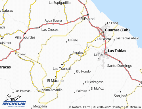 MICHELIN Perales map - ViaMichelin