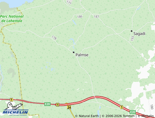Carte MICHELIN Võsupere - ViaMichelin