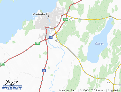 Carte MICHELIN Ullervad - ViaMichelin