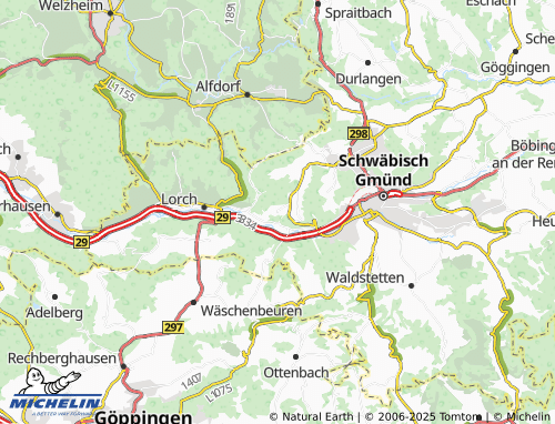 MICHELIN-Landkarte Hangendeinbach - ViaMichelin