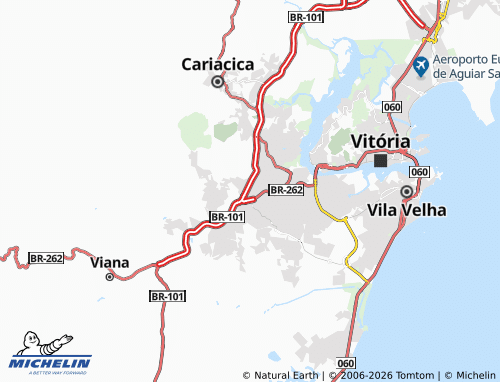 MICHELIN Vila Independência map - ViaMichelin
