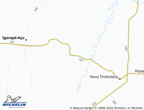 MICHELIN Caripi map - ViaMichelin