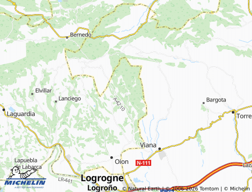 Carte MICHELIN Labraza - ViaMichelin