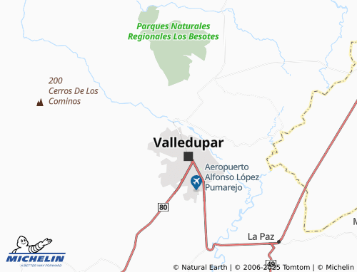 MICHELIN Villa María map - ViaMichelin