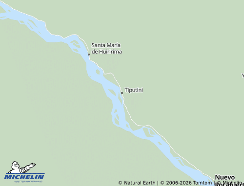 Mapa MICHELIN Tiputini - ViaMichelin