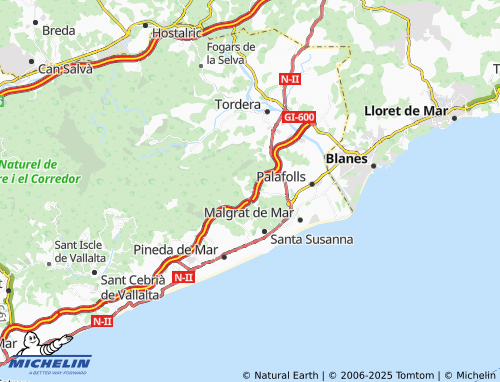 Mappa MICHELIN La Ciutat Jardí - ViaMichelin