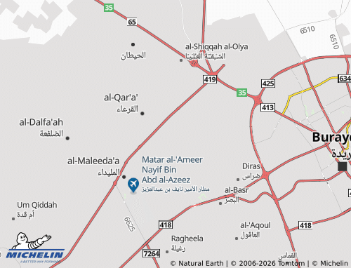 MICHELIN-Landkarte al-Budour - ViaMichelin