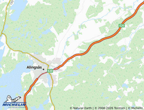 MICHELIN-Landkarte Bälinge - ViaMichelin