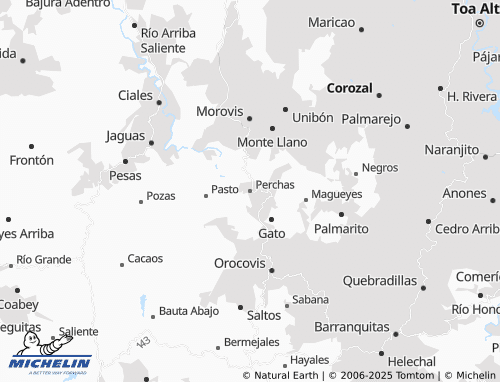 Carte MICHELIN Perchas - ViaMichelin
