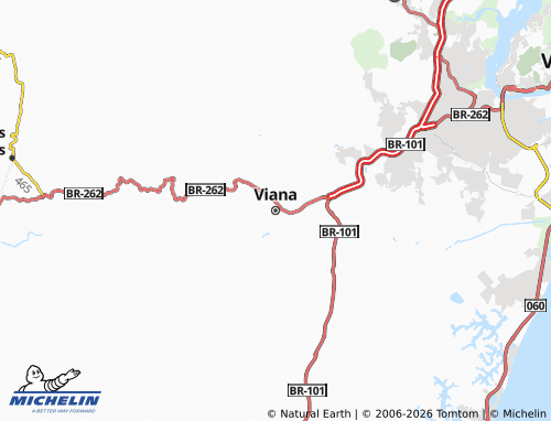 Mapa MICHELIN Viana - ViaMichelin