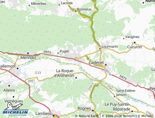 Mappa MICHELIN Lauris - ViaMichelin