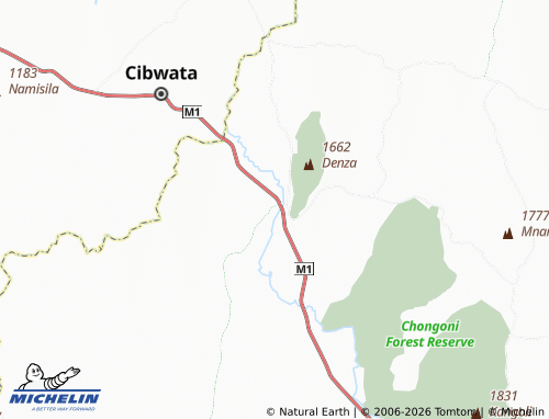 Mappa MICHELIN Mthandiza - ViaMichelin