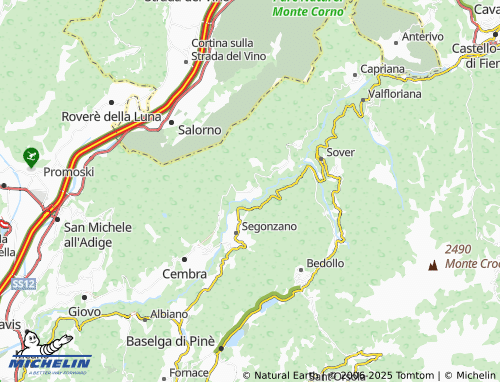 Mapa MICHELIN Valda - ViaMichelin