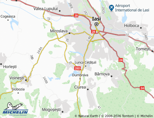 MICHELIN Horpaz map - ViaMichelin