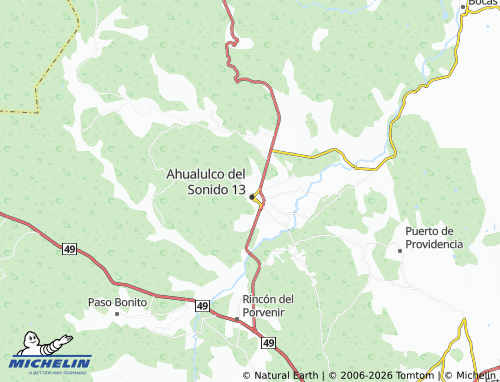 MICHELIN Rinconada Los Arcos map - ViaMichelin