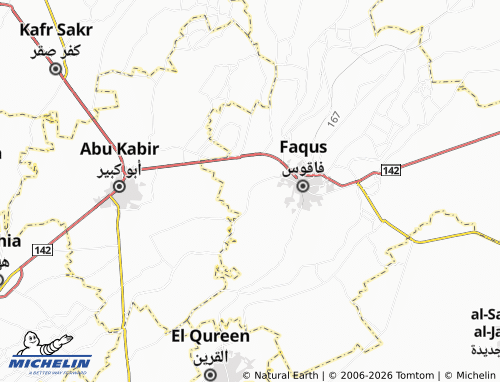 Mappa MICHELIN Meet al-'Izz - ViaMichelin