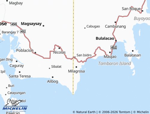 Mappa MICHELIN San Isidro - ViaMichelin