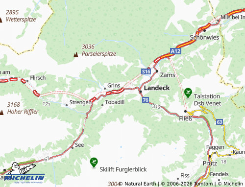 Mappa MICHELIN Perfuchsberg - ViaMichelin